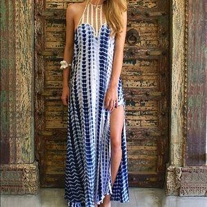 NWT Sundown tie-dye Maxi Dress